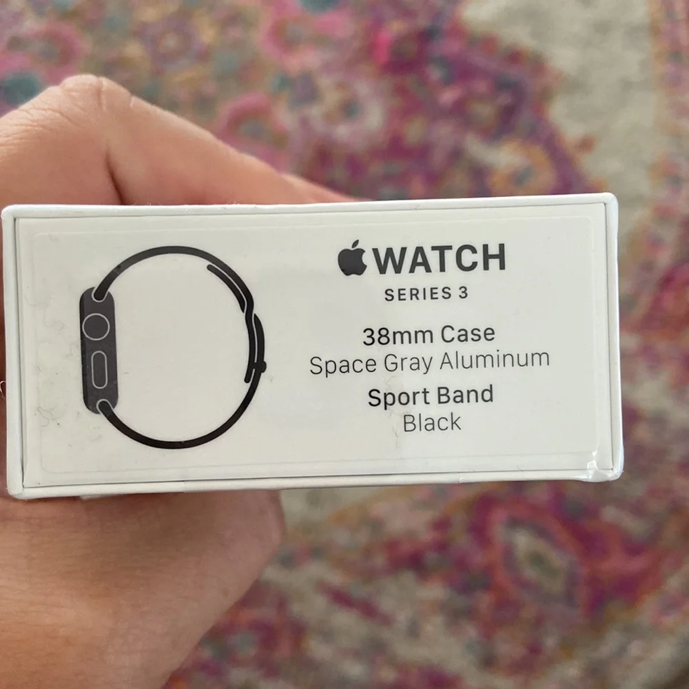 Apple Watch Series 3 space gray 38mm